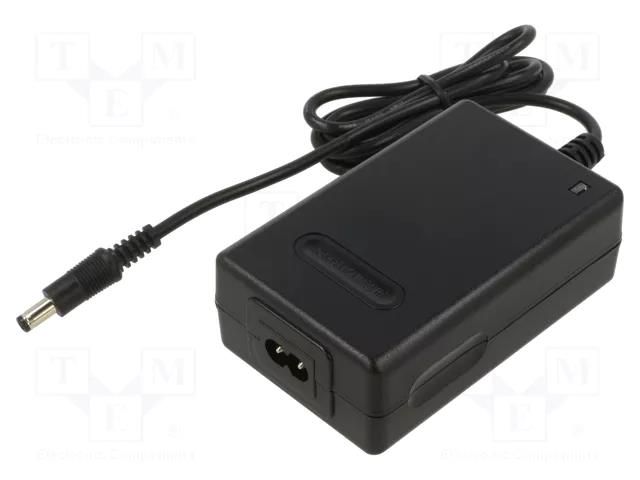 Charger: for rechargeable batteries; GEL,acid-lead,Li-FePO4; 3A MEAN WELL GC30B-2P1J