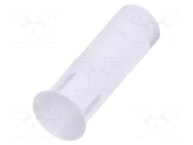 Fiber for LED; Ø2.3mm; L: 6mm; round; Front: flat; straight; PLPC2 BIVAR PLPC2-6MM