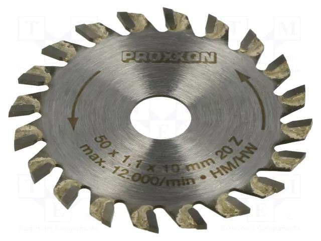 Circular saw; Ø: 50mm; Øhole: 10mm PROXXON PR28017