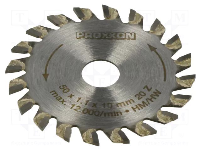 Circular saw; Ø: 50mm; Holder: assembly hole; 10mm PROXXON PR28017