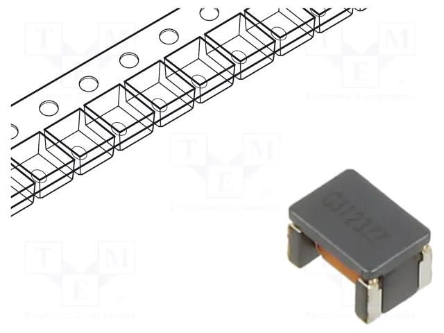 Inductor: common mode; SMD; 51uH; 200mA; 1000mΩ; -30÷50%; 50VAC EPCOS B82787C0513H002
