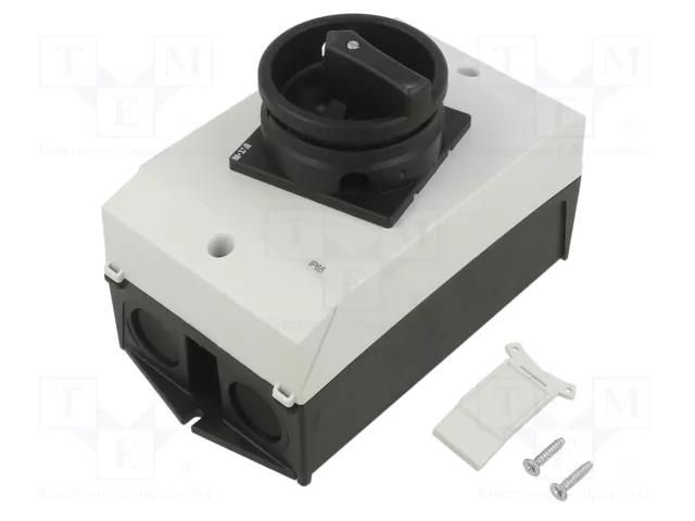 Switch-disconnector; Poles: 3; for building in; 25A; Stabl.pos: 2 EATON ELECTRIC P1-25/I2/SVBSWHI11