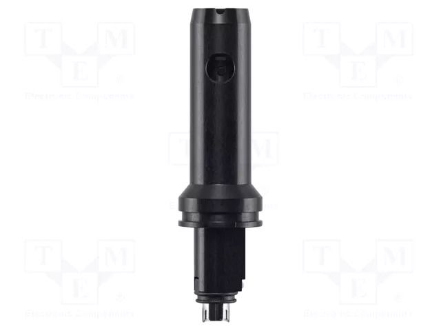 Handle adapter; 110x30x30mm; black; flow probe TESTO TESTO-05542160