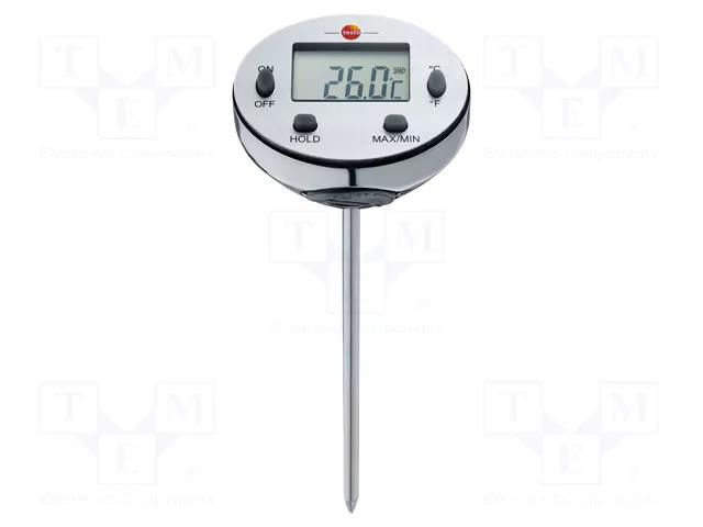 Meter: temperature; digital; LCD; -20÷70°C; Resol: 0.1°C; white TESTO TESTO-05601113