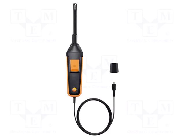Probe: for temperature and humidity measure; -20÷70°C; Len: 1.4m TESTO TESTO-06369772