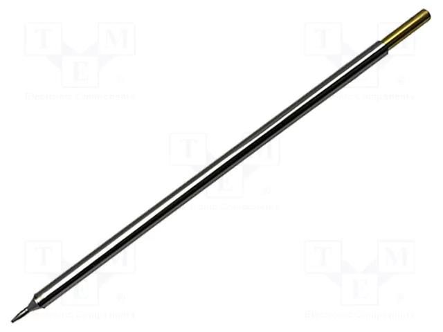 Tip; chisel,elongated; 1mm; 357°C; for soldering station METCAL STTC-025