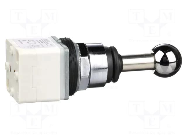 Switch: joystick; 30mm; Stabl.pos: 1; none; IP66; 9001K; Ø30.5mm SCHNEIDER ELECTRIC 9001K35
