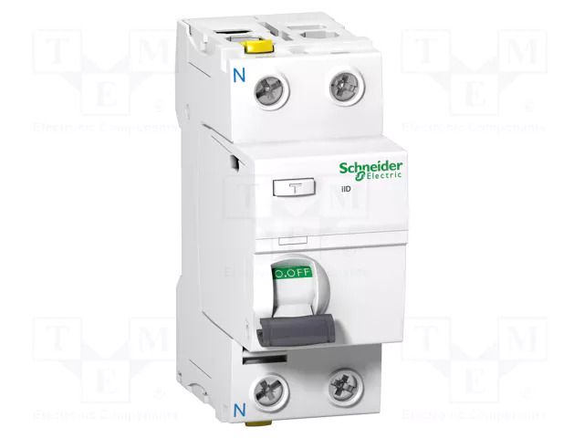 RCBO breaker; Inom: 25A; Ires: 30mA; Max surge current: 3kA; IP20 SCHNEIDER ELECTRIC A9Z31225