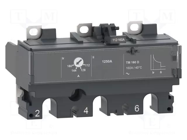 Thermal magnetic trip unit; Inom: 32A; 690VAC; IP40; -25÷70°C SCHNEIDER ELECTRIC C103TM032