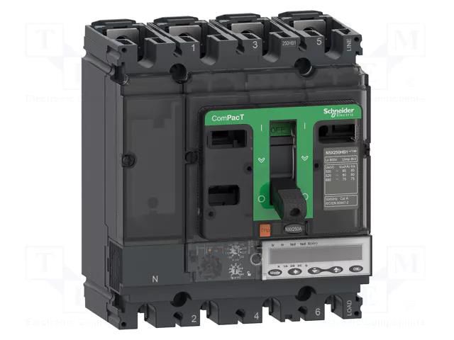 Power breaker; Inom: 100A; IP40; -25÷70°C; 690VAC SCHNEIDER ELECTRIC C10R46E100