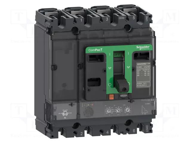 Power breaker; Inom: 40A; IP40; -25÷70°C; Short circuit cap: 100kA SCHNEIDER ELECTRIC C10W42D040