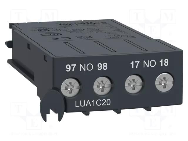 Accessories: auxiliary contacts; TeSys Ultra SCHNEIDER ELECTRIC LUA1C20