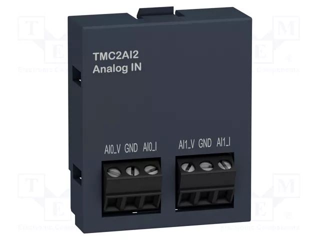 Module: extension; IN: 2; IN 1: analogue SCHNEIDER ELECTRIC TMC2AI2