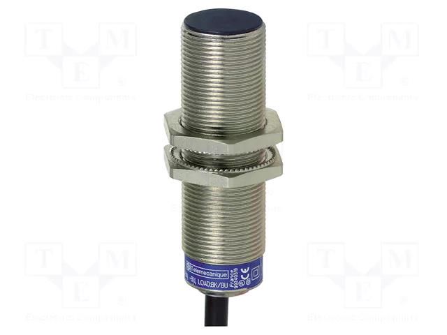 Sensor: inductive; OUT: PNP/NPN NO/NC; 0÷8mm; 10÷36VDC; M18; 2m TELEMECANIQUE SENSORS XS2M18KP340