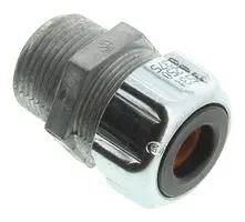 CORD CONN, STRAIN RELIEF, STEEL, 3/4IN, 2531