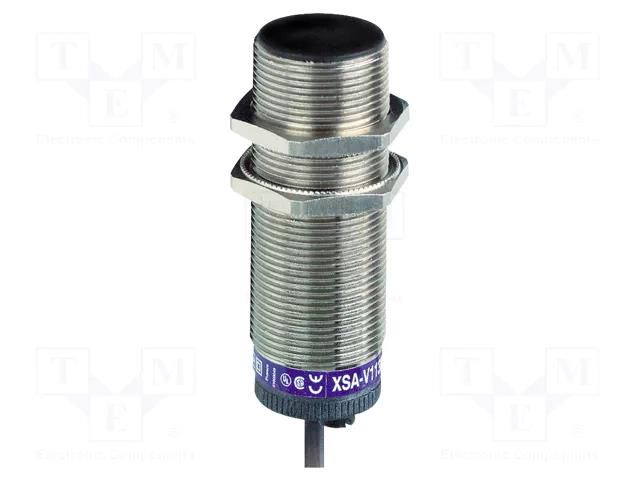Sensor: inductive; OUT: NC; 0÷10mm; 20÷264VAC; 20÷264VDC; M30; 2m TELEMECANIQUE SENSORS XSAV11801TF