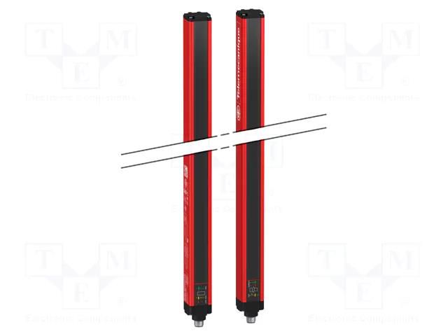 Safety light curtain; H: 510mm; 0÷12m; IP65,IP67; XUSL; 24VDC; M12 TELEMECANIQUE SENSORS XUSL2E2BB051N