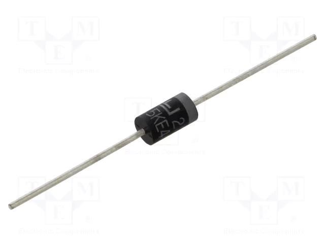 Diode: TVS; 1.5kW; 400V; 2.8A; unidirectional; ±5%; DO201; bulk LITTELFUSE 1.5KE400A-B-LF