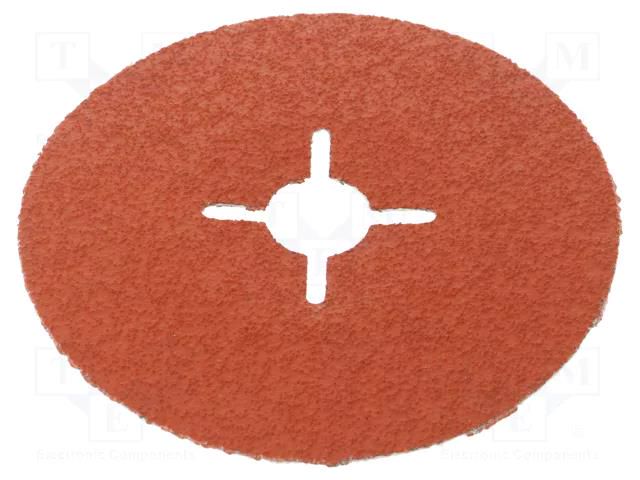 Sanding plate; 125mm; fiber; Granularity: 60 3M 3M-7100099245