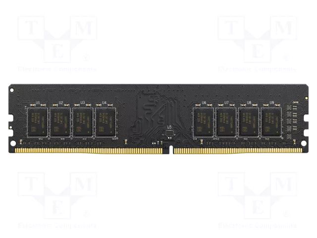 DRAM memory; DDR4 DIMM; 2666MHz; 1.2VDC; industrial; 1Gx8; 0÷85°C GOODRAM INDUSTRIAL GR4D16G266D8C