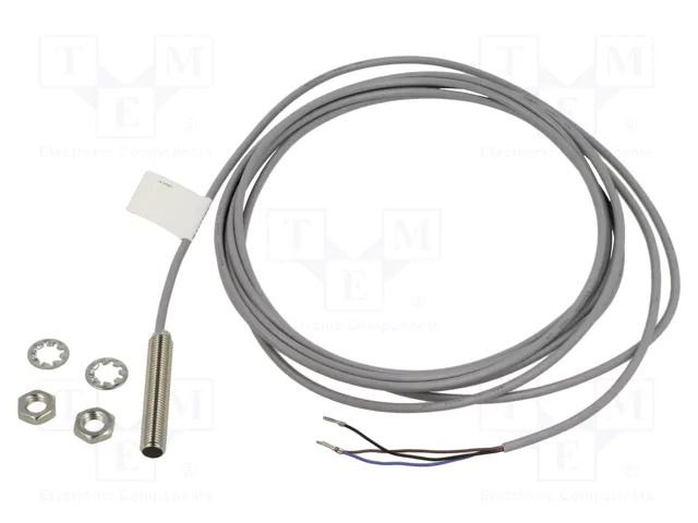 Sensor: inductive; OUT: PNP / NO; 0÷1.5mm; 10÷30VDC; M8; 3m; IP68 BALLUFF BES01A8