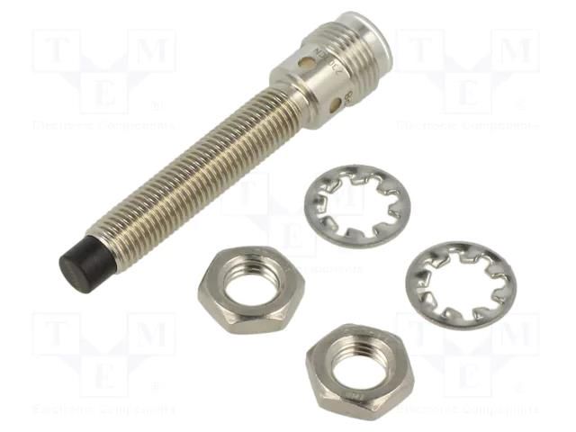Sensor: inductive; OUT: PNP / NO; 0÷2.5mm; 10÷30VDC; M8; IP68; 2kHz BALLUFF BES01P8