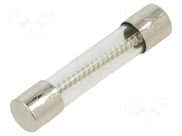 Fuse: fuse; 7.5A; 250VAC; time-lag; cylindrical,glass; 6.3x32mm EATON/BUSSMANN BK-MDL-7-1-2-R