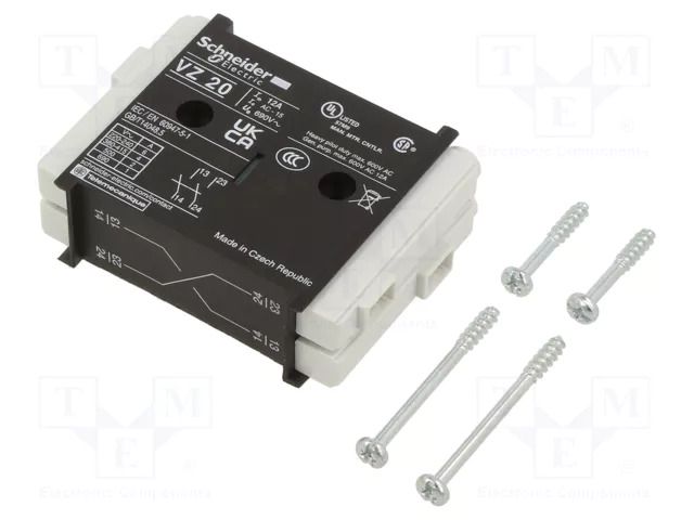 Auxiliary contacts; TeSys VARIO; Contacts: NO x2 SCHNEIDER ELECTRIC VZ20