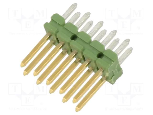 Connector: pin strips; pin header; AMPMODU MOD II; male; PIN: 10 TE Connectivity 825440-5