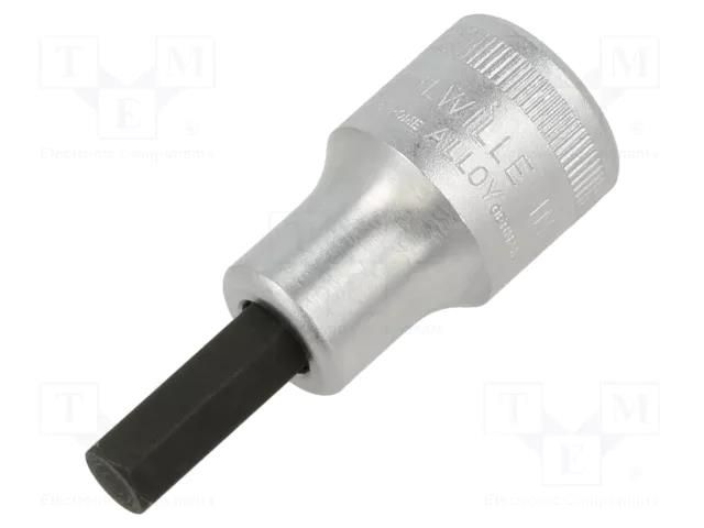 Socket; hex key,socket spanner; HEX 8mm; 1/2"; INHEX STAHLWILLE ST-3050008