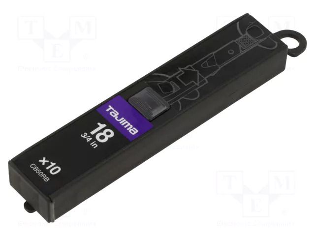 Blade; 18mm; 10pcs. TAJIMA TJ-CB50RBC/K1