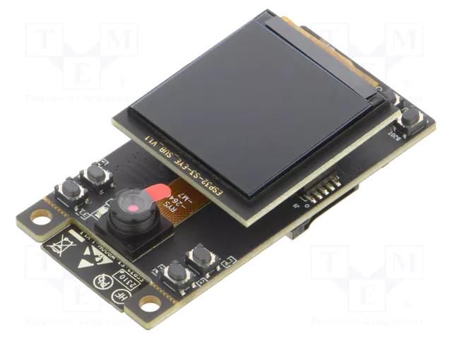 Dev.kit: WiFi; Bluetooth: BLE; prototype board; IEEE 802.11b/g/n ESPRESSIF ESP32-S3-EYE