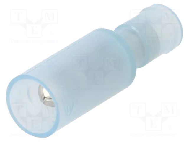 Terminal: round; male; Ø: 4mm; 2mm2; crimped; for cable; insulated NICHIFU PC4020-M-BCL