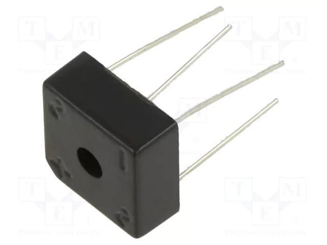 Bridge rectifier: single-phase; Urmax: 800V; Ufmax: 1.1V; If: 3A DC COMPONENTS BR38-DC