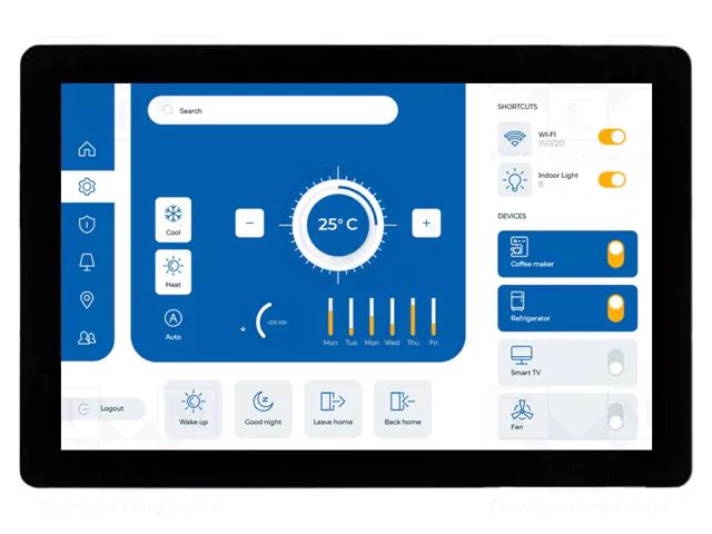 Display: TFT; 5"; 800x480; Illumin: LED; Dim: 136x92.8x22.01mm; RGB Riverdi SM-RVT50HQHNWC00