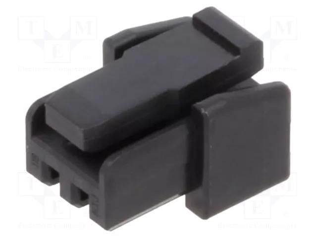 Connector: wire-wire/PCB; plug; female; PIN: 2; Micro-Lock Plus MOLEX MX-505565-0201