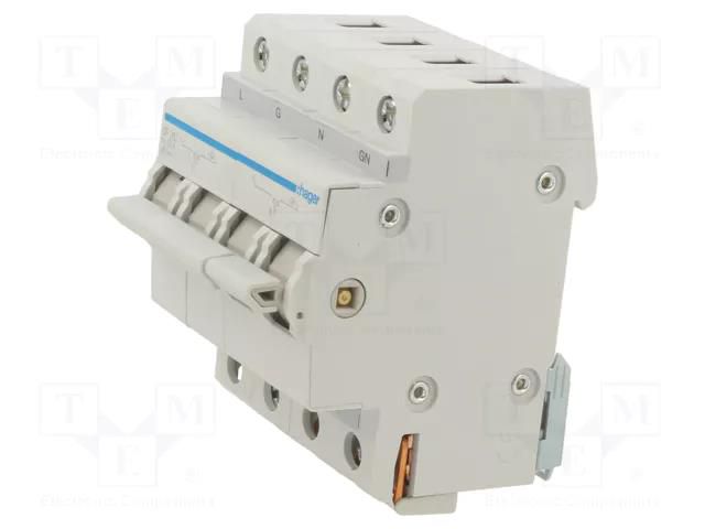 Module: mains-generator switch; Poles: 1+N; 400VAC; 63A; IP20 HAGER SF263