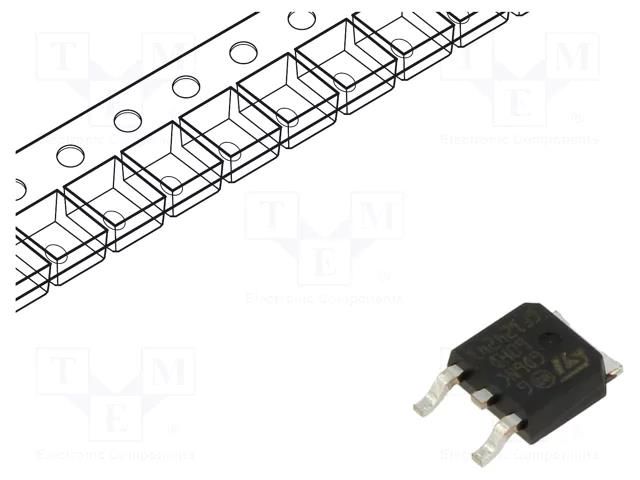 Transistor: IGBT; 600V; 15A; 56W; DPAK STMicroelectronics STGD6NC60HDT4