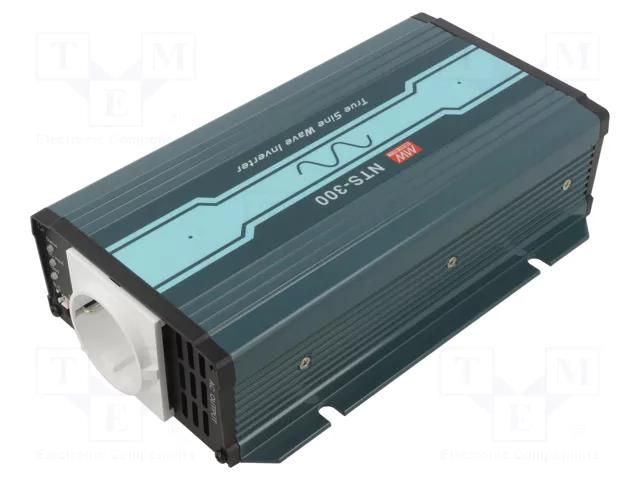 Converter: DC/AC; 300W; Uout: 230VAC; 40÷66VDC; 210x130x55mm; 93% MEAN WELL NTS-300-248EU