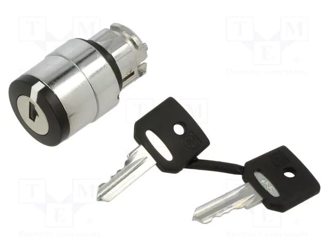 Switch: rotary with key; 22mm; Stabl.pos: 3; black; none; IP66 SCHNEIDER ELECTRIC ZB4BG3