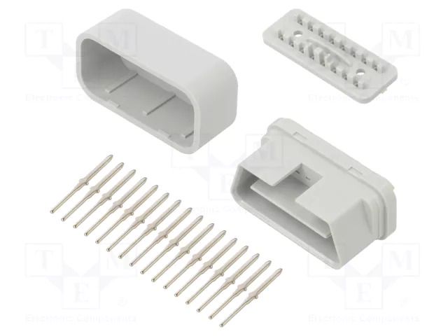 Enclosure: OBD; X: 24.7mm; Y: 48.3mm; Z: 18mm; ABS; light grey KRADEX ZOBD-MINI-SET-JABS