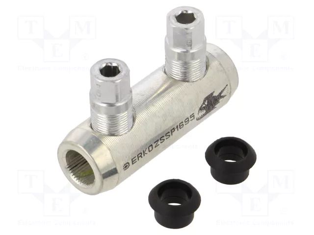 Tip: butt splice; 16÷95mm2; screw terminal; for cable; 36kV ERKO ZSSP-1695