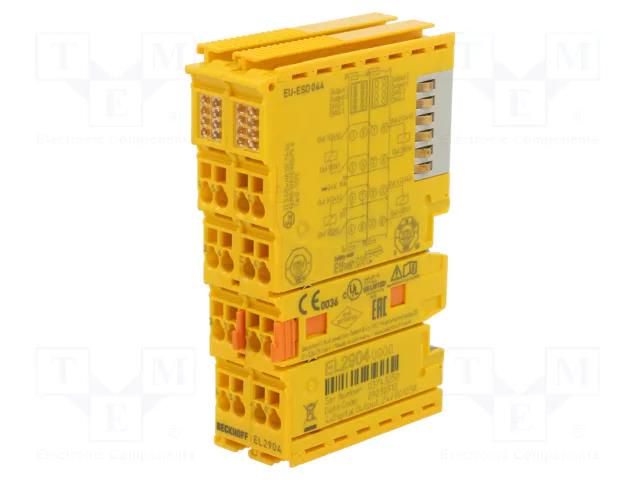 Industrial module: digital output; IP20; EtherCAT,TwinSAFE Beckhoff Automation EL2904