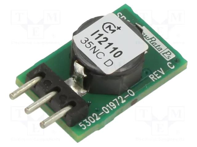 Converter: DC/DC; 12W; Uin: 15÷36VDC; Uout: 12VDC; Iout: 1A; SIP; THT Murata Power Solutions OKI-78SR12/1.0W36C