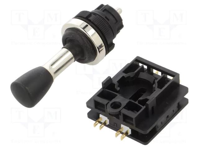 Joystick; Stabl.pos: 1; Leads: connectors; AC load @R: 6A/250VAC PROMET W0-MJ-2