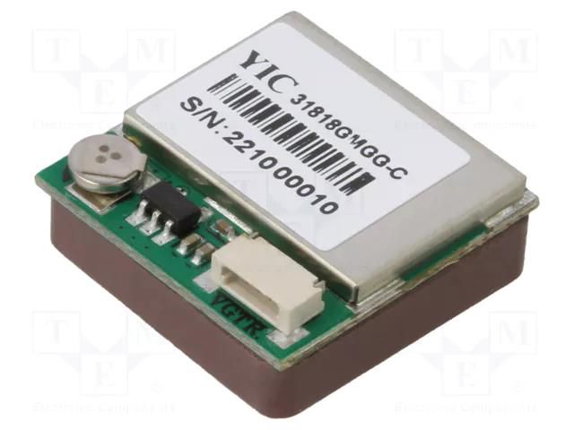 Module: GPS/BEIDOU/GALILEO/QZSS; ±2.5m; GPS; -165dBm; 3÷5.5VDC YIC YIC31818GMGG-C