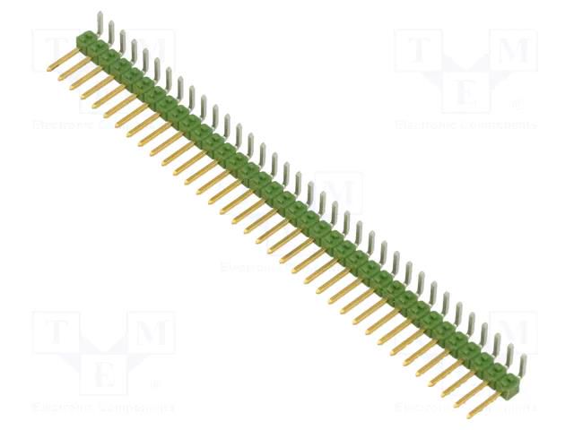 Connector: pin strips; pin header; male; PIN: 36; AMPMODU MOD II TE Connectivity 3-826631-6
