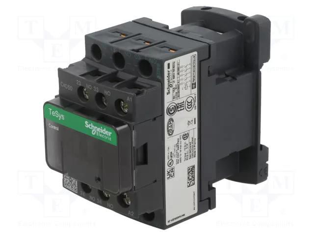 Contactor: 5-pole; NO x5; 24VAC; 10A; TeSys D; screw terminals SCHNEIDER ELECTRIC CAD50B7