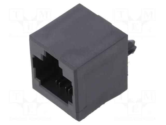 Connector: RJ45; socket; PIN: 8; Cat: 5; 8p8c; THT; straight EDAC A00-108-220-450