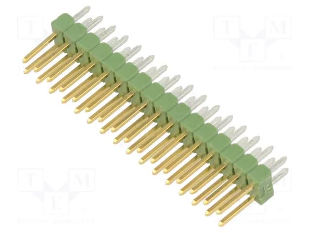 Connector: pin strips; pin header; male; PIN: 32; AMPMODU MOD II TE Connectivity 1-826632-6
